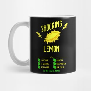 Shocking Lemon v2 Mug